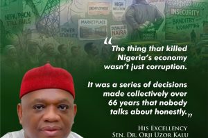 image of Orji Kalu on Nigerian economy